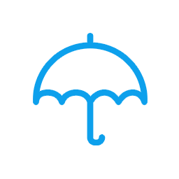 an umbrella icon